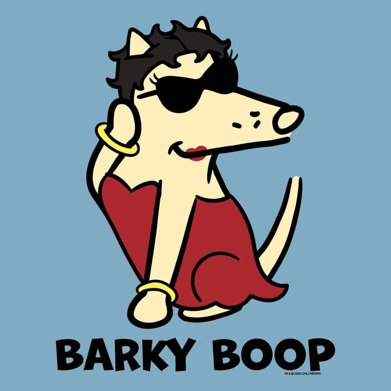 Barky Boop - Long-Sleeve T-Shirt Classic - Image 4