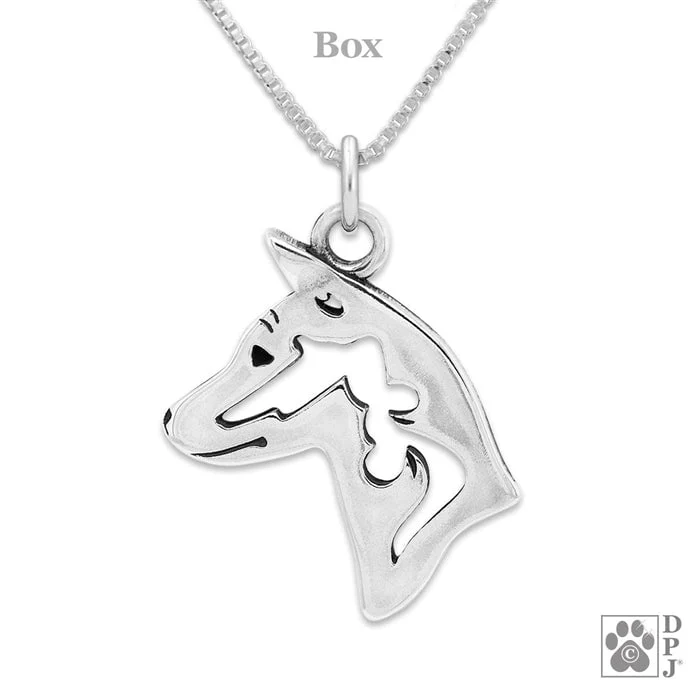 Basenji Necklace, Head - Image 3