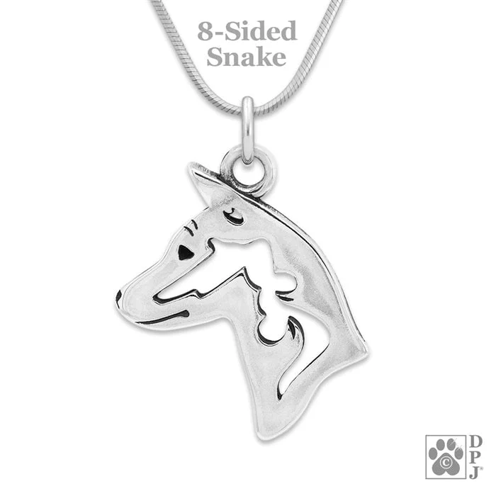 Basenji Necklace, Head - Image 4