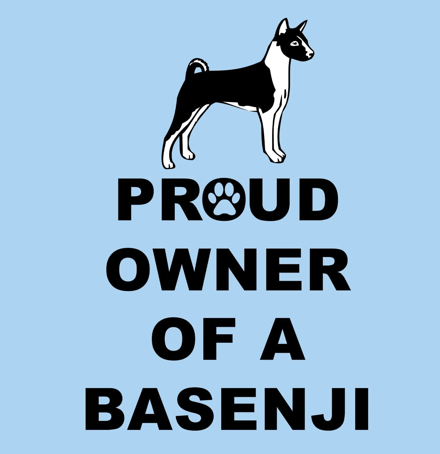 Basenji Proud Owner - Adult Unisex T-Shirt - Image 2