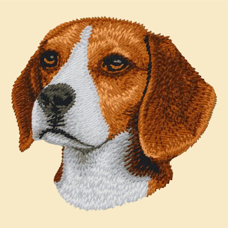 Beagle Embroidered Tote - Image 4