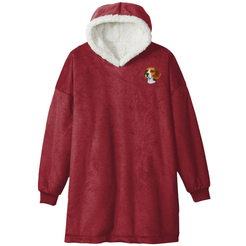 Beagle Embroidered Wearable Blanket - Image 7