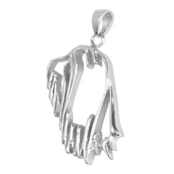 Bearded Collie Sterling Silver Cut Out Pendants - Image 3