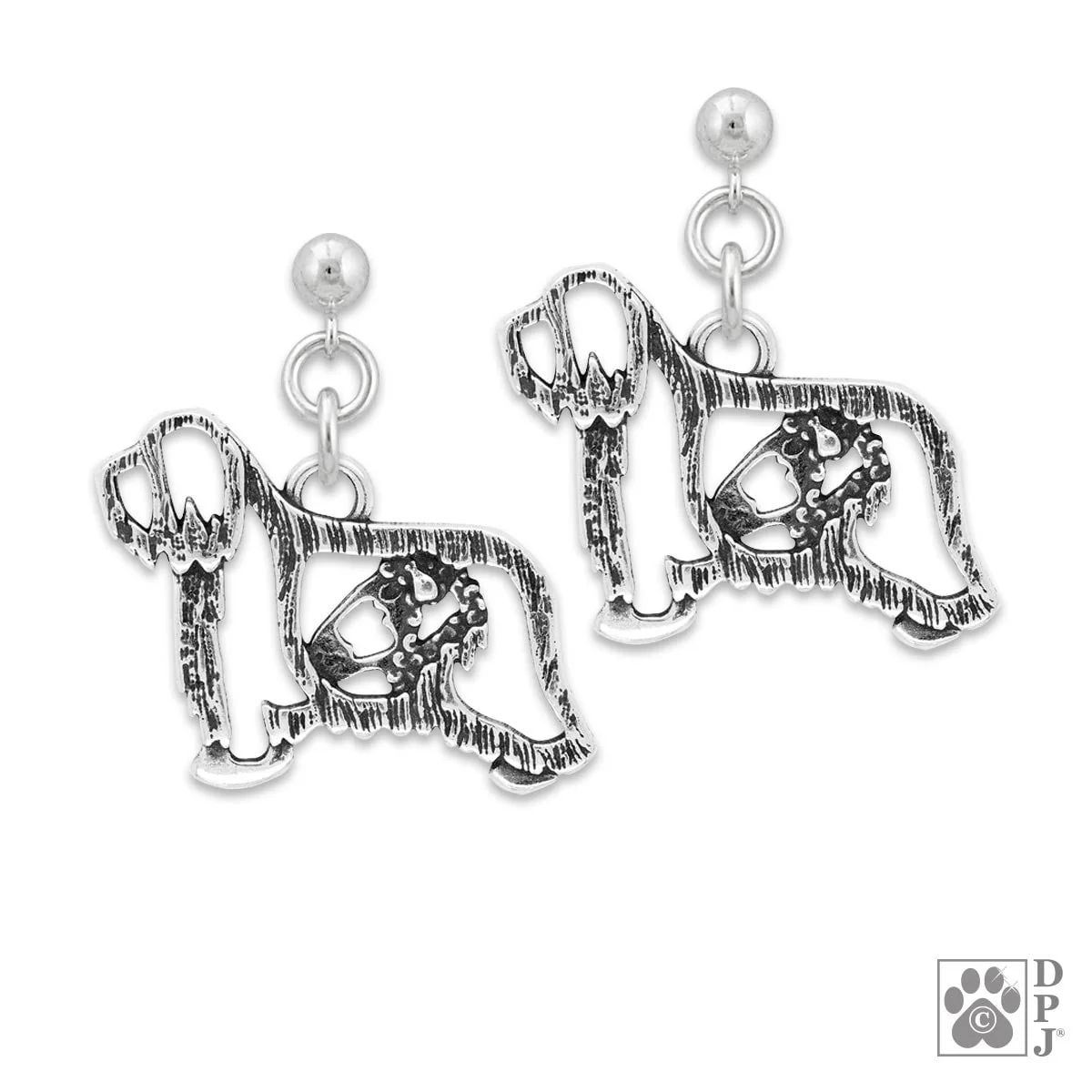 Bearded Collie Earrings - Image 2