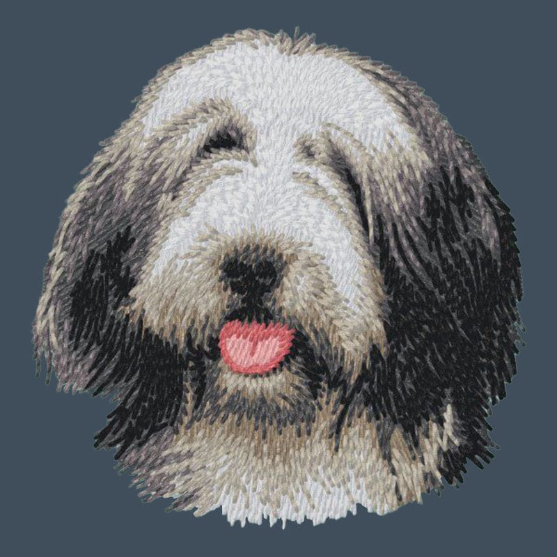 Bearded Collie Embroidered Baseball Cap - Image 2