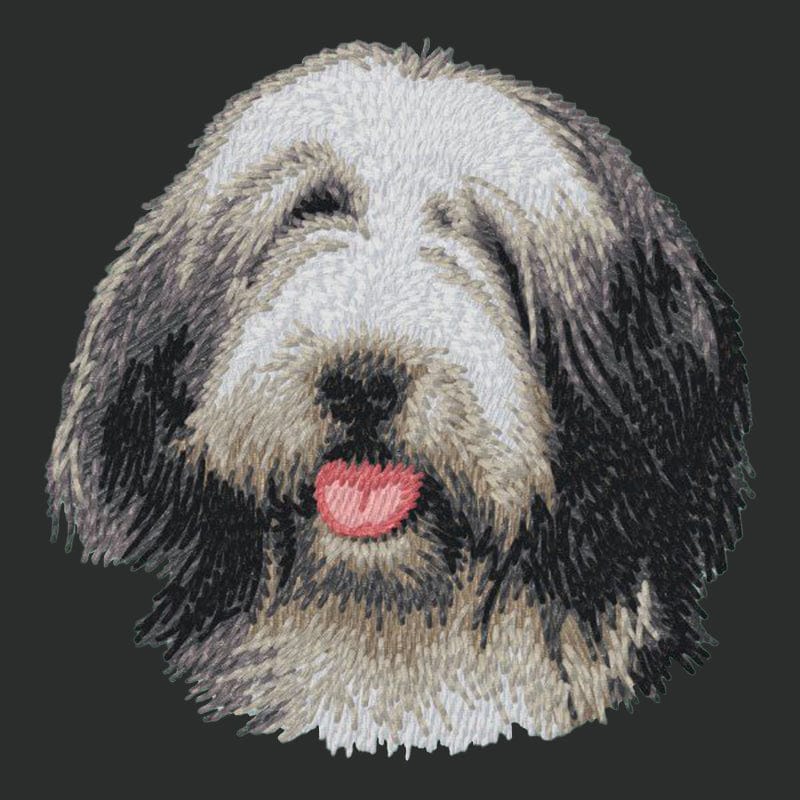 Bearded Collie Embroidered Crossbody Bag - Image 2