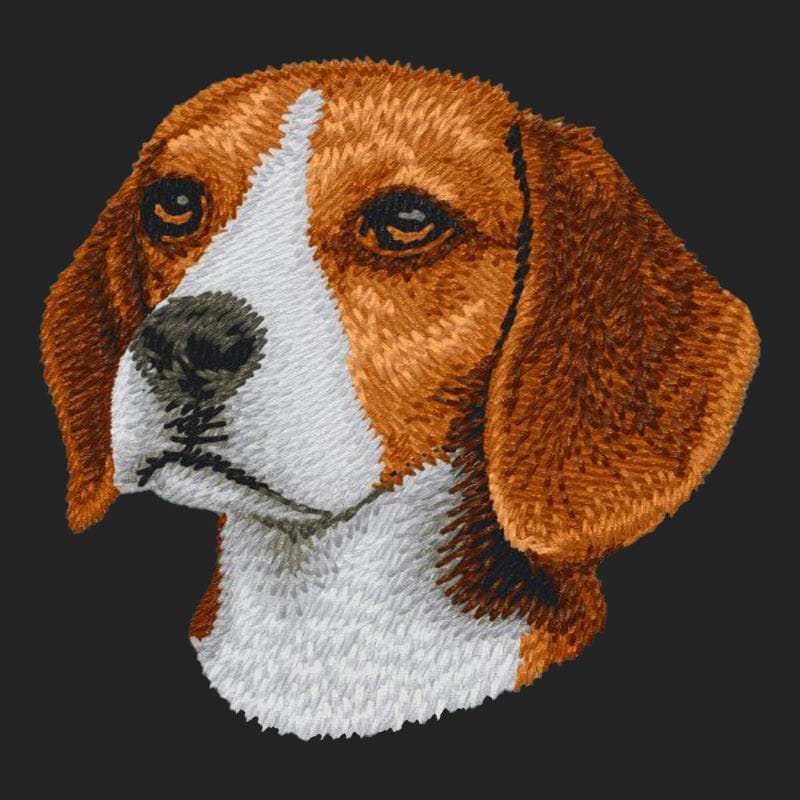 Beagle Embroidered Sweatshirt Hoodie - Image 4