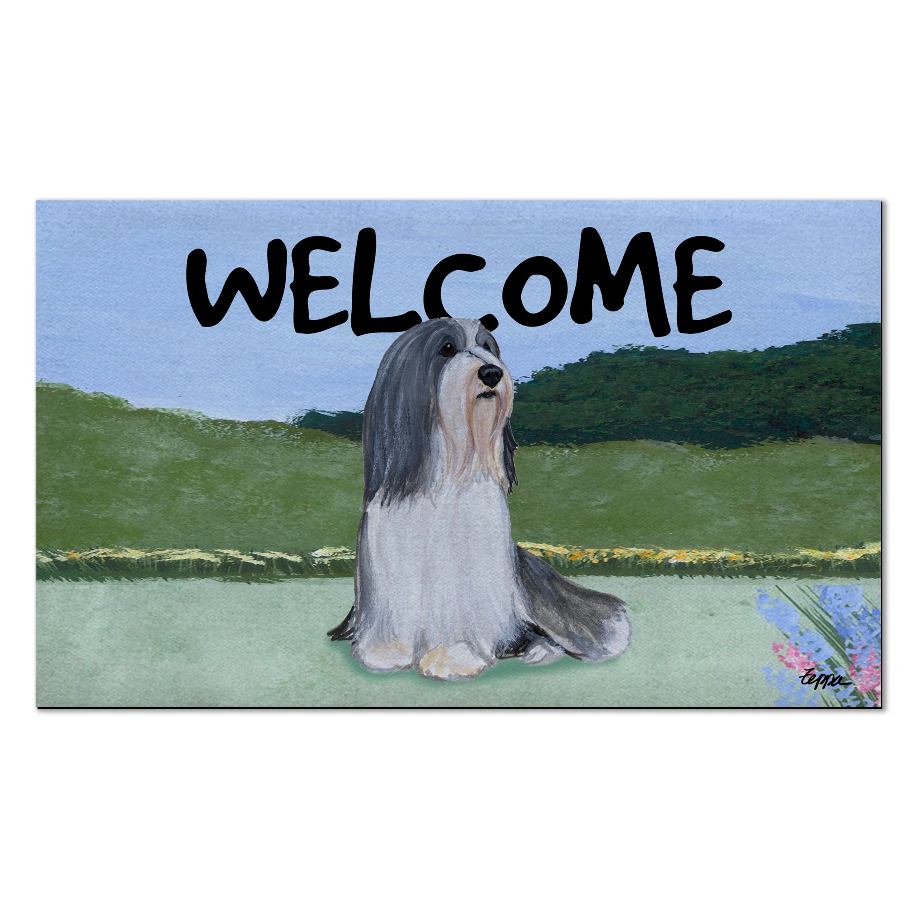 Bearded Collie Welcome Mat - Image 2