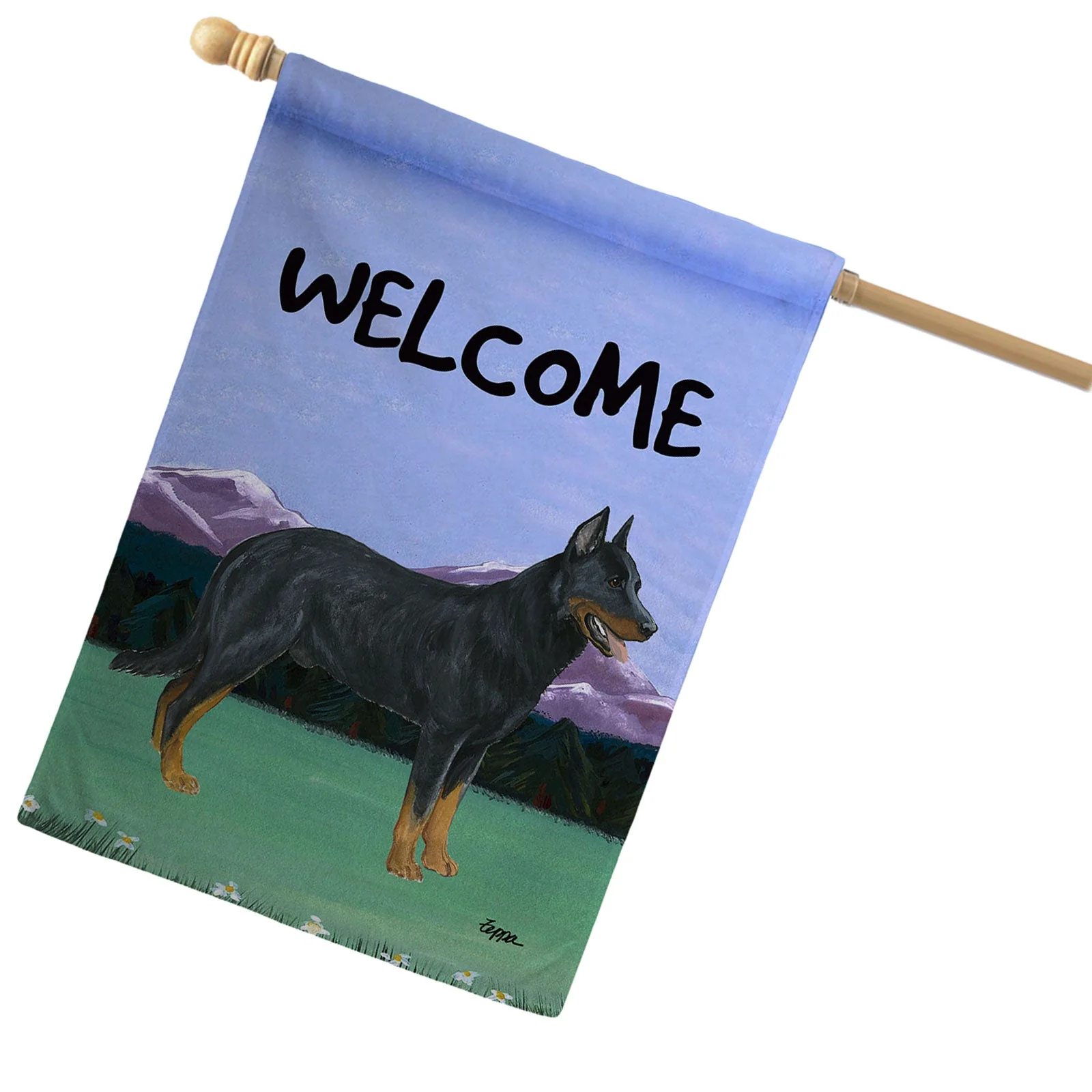 Beauceron House Flag