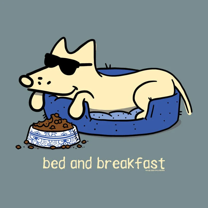 Bed and Breakfast - Ladies Curvy V-Neck Tee - Image 2