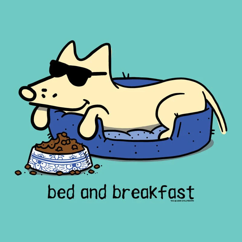 Bed and Breakfast - Ladies T-Shirt V-Neck - Image 2