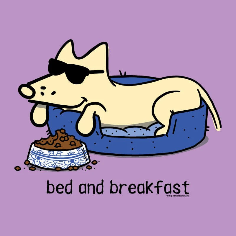 Bed and Breakfast - Ladies T-Shirt V-Neck - Image 4