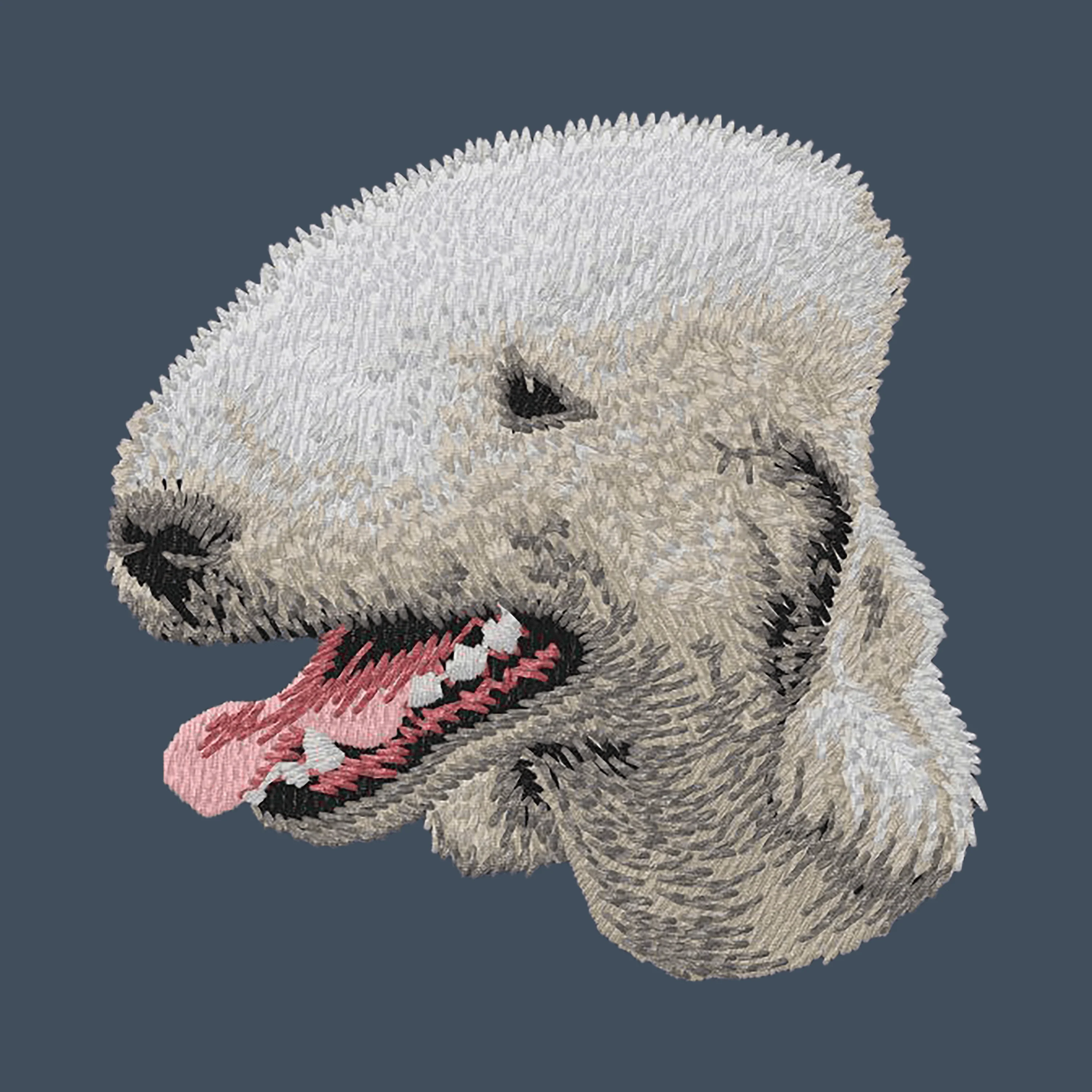 Bedlington Terrier Embroidered Baseball Cap - Image 2