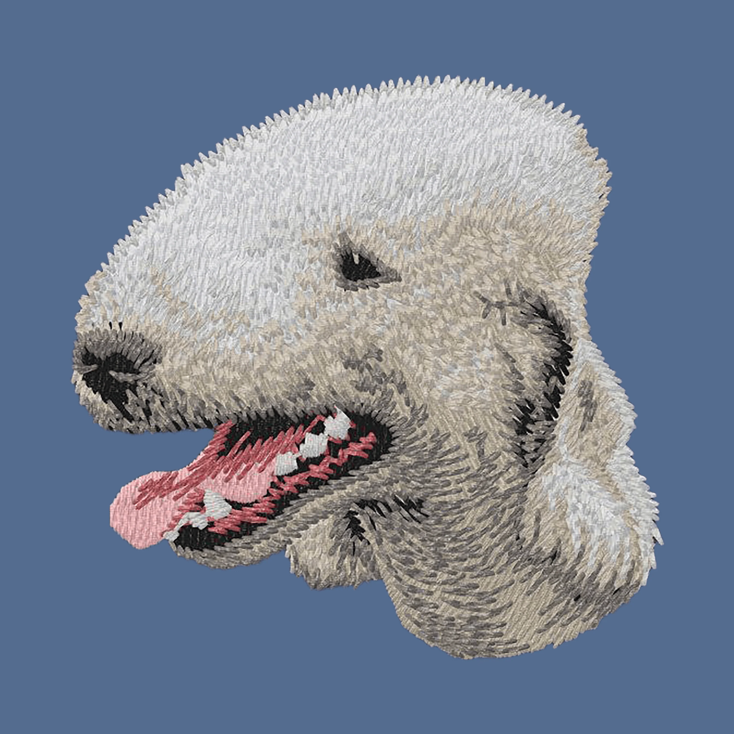 Bedlington Terrier Embroidered Baseball Cap - Image 4