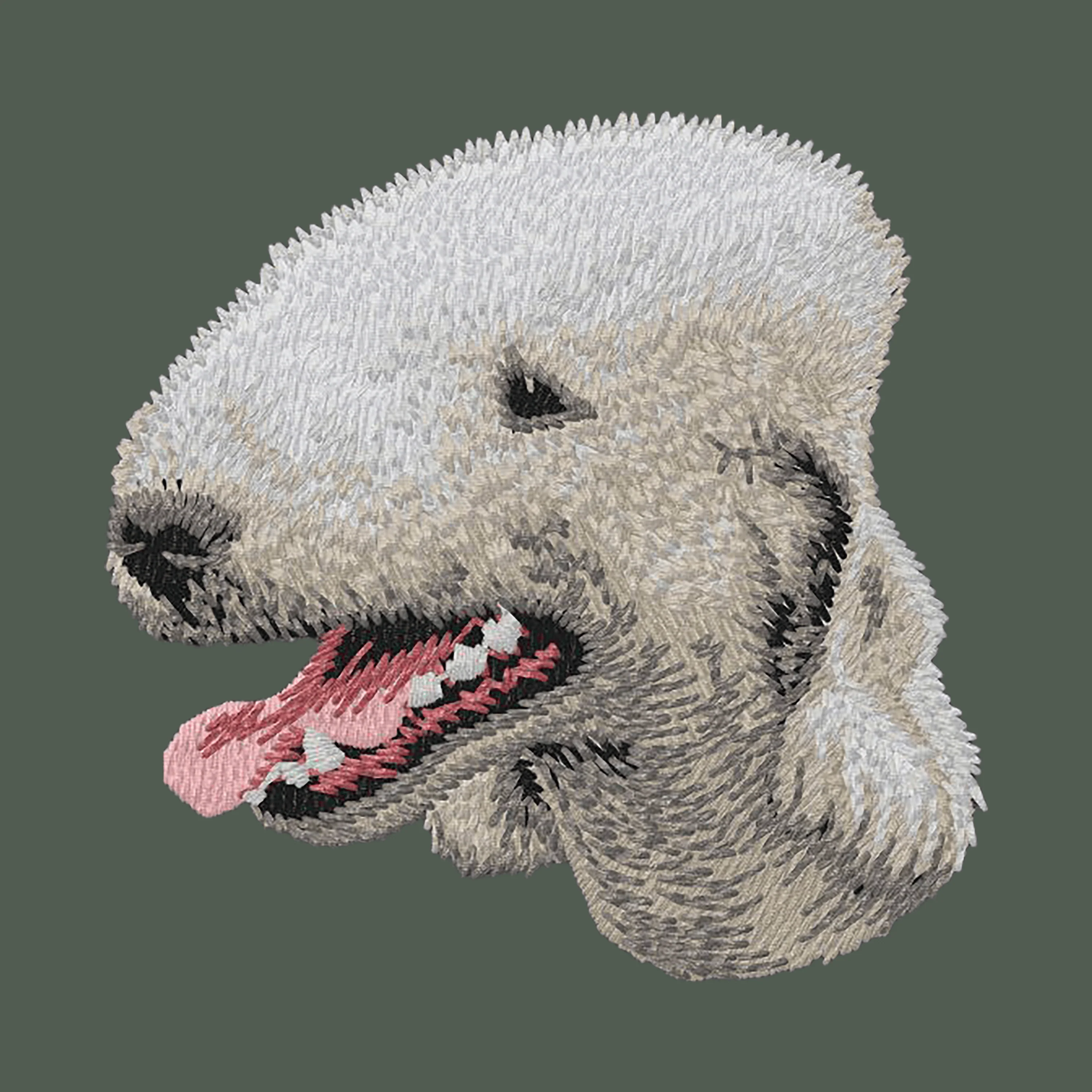 Bedlington Terrier Embroidered Baseball Cap - Image 6