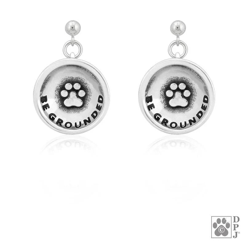 Be Grounded Paw Earrings - Image 2
