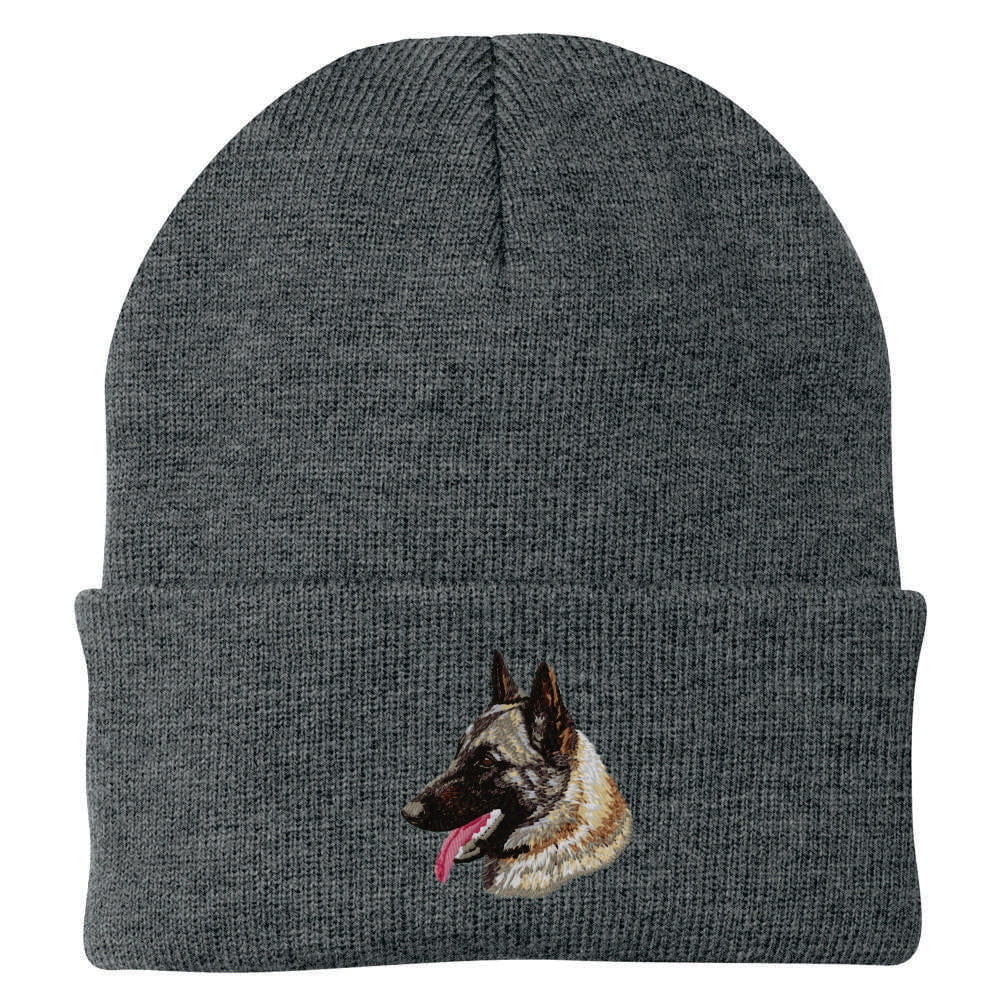 Belgian Malinois Embroidered Beanie - Image 3