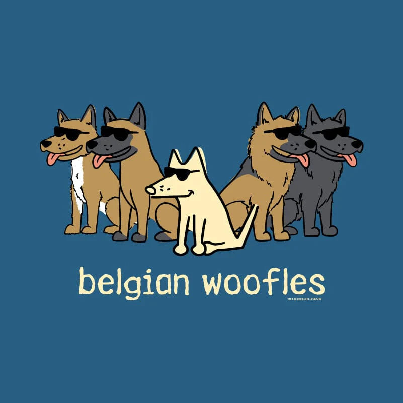 Belgian Woofles - Classic Long-Sleeve T-Shirt - Image 2