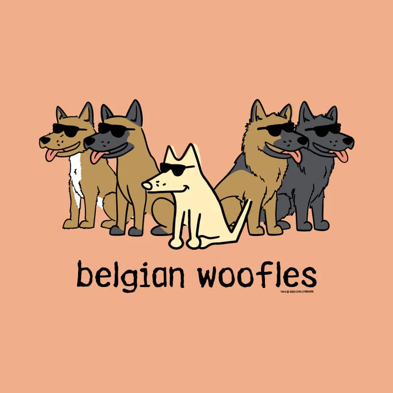 Belgian Woofles - Lightweight Tee - Image 2