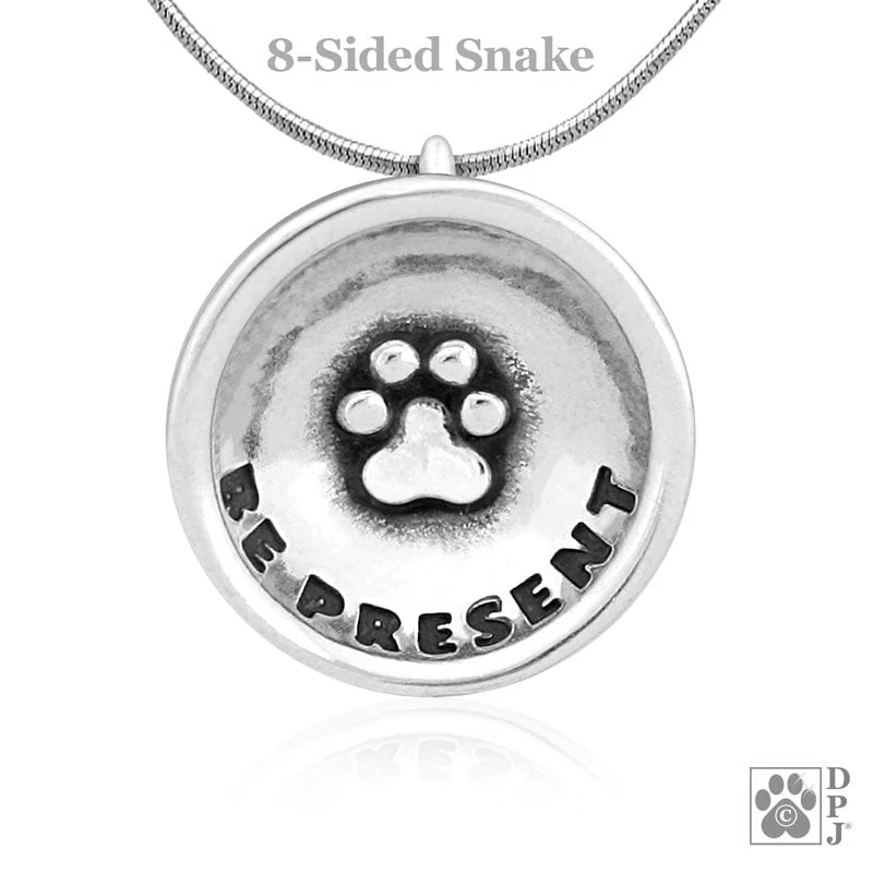 Be Present Paw Pendant - Image 3