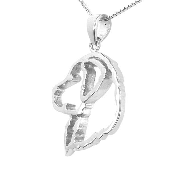 Bernese Mountain Dog Sterling Silver Cut Out Pendants - Image 4