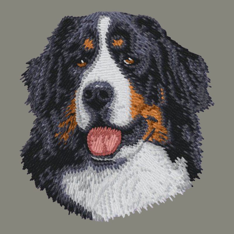 Bernese Mountain Dog Embroidered Baseball Cap - Image 4