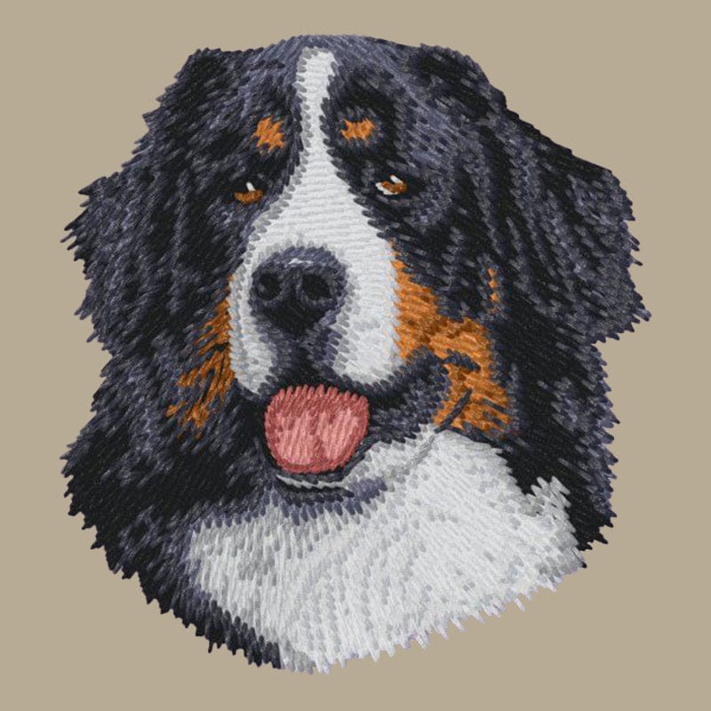 Bernese Mountain Dog Embroidered Crossbody Bag - Image 4