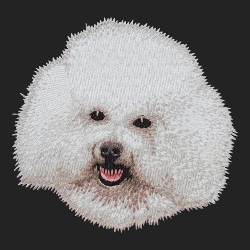 Bichon Frise Embroidered Sweatshirt Hoodie - Image 2
