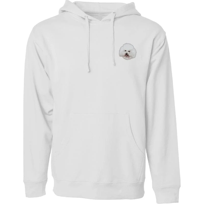 Bichon Frise Embroidered Sweatshirt Hoodie - Image 3