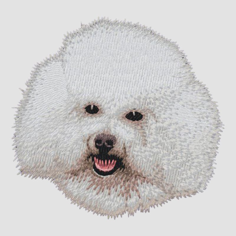 Bichon Frise Embroidered Sweatshirt Hoodie - Image 4