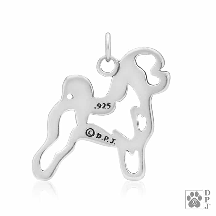 Bichon Frise, Body, Pendant - Image 2