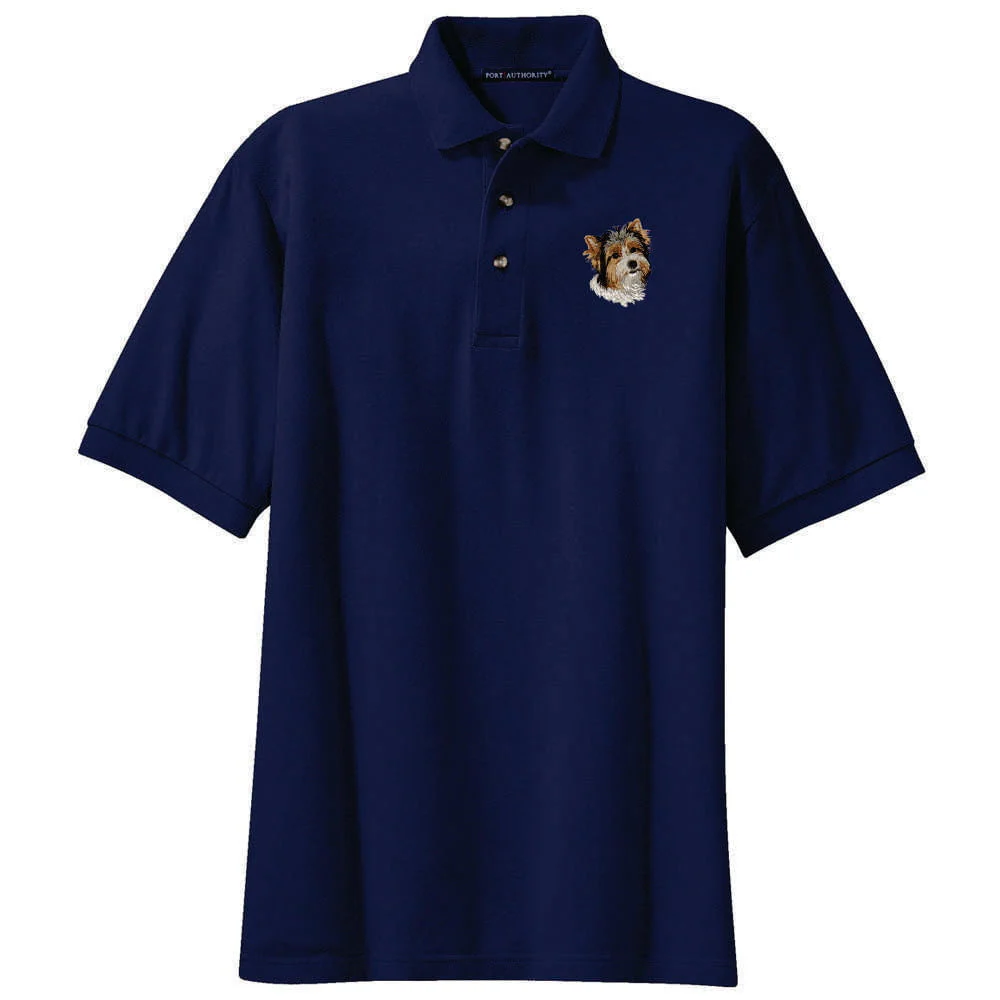 Biewer Terrier Embroidered Polo Shirt - Image 3