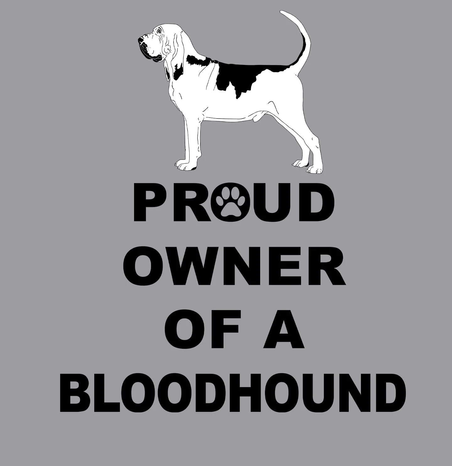 Bloodhound Proud Owner - Women's V-Neck T-Shirt - Image 2