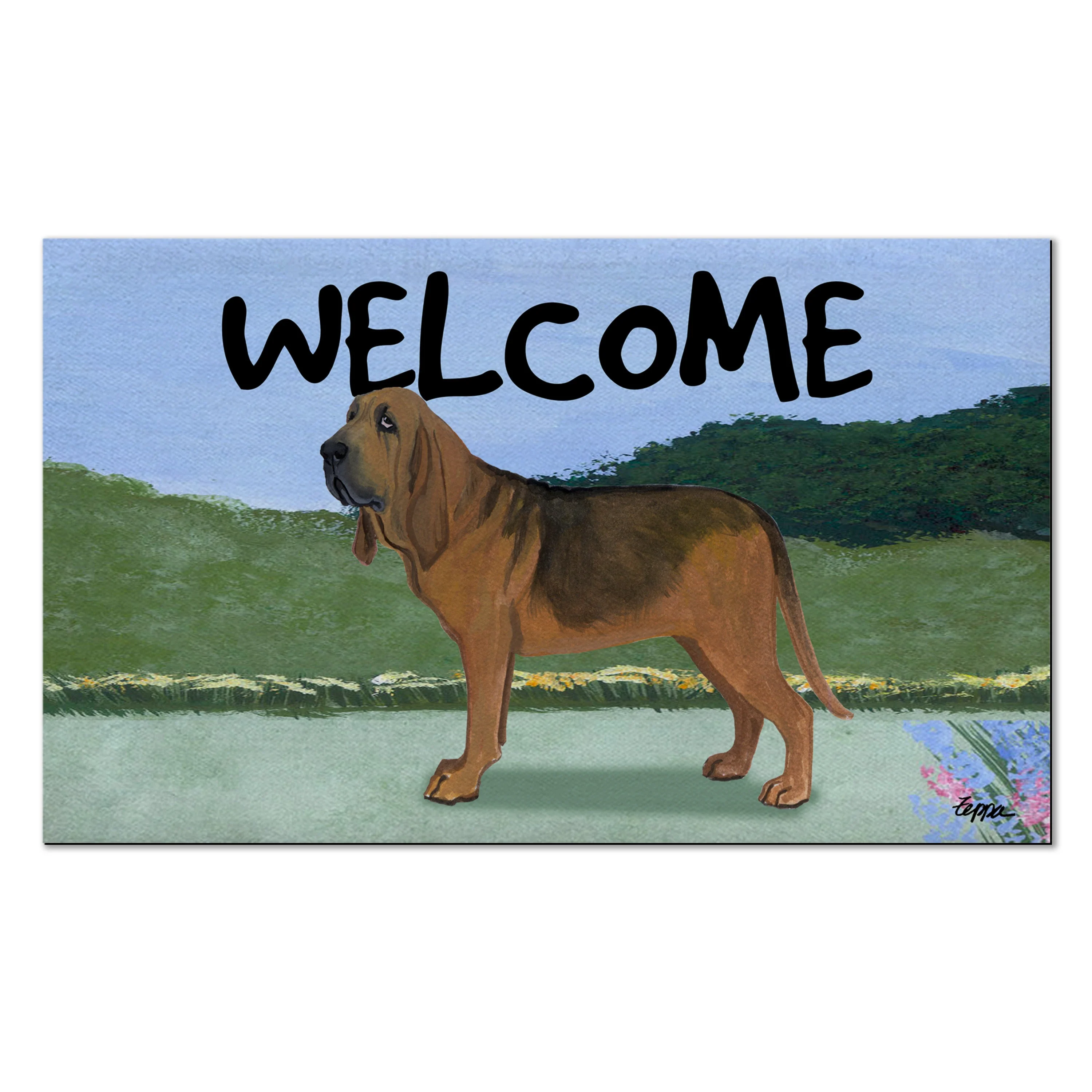 Bloodhound Welcome Mat - Image 2
