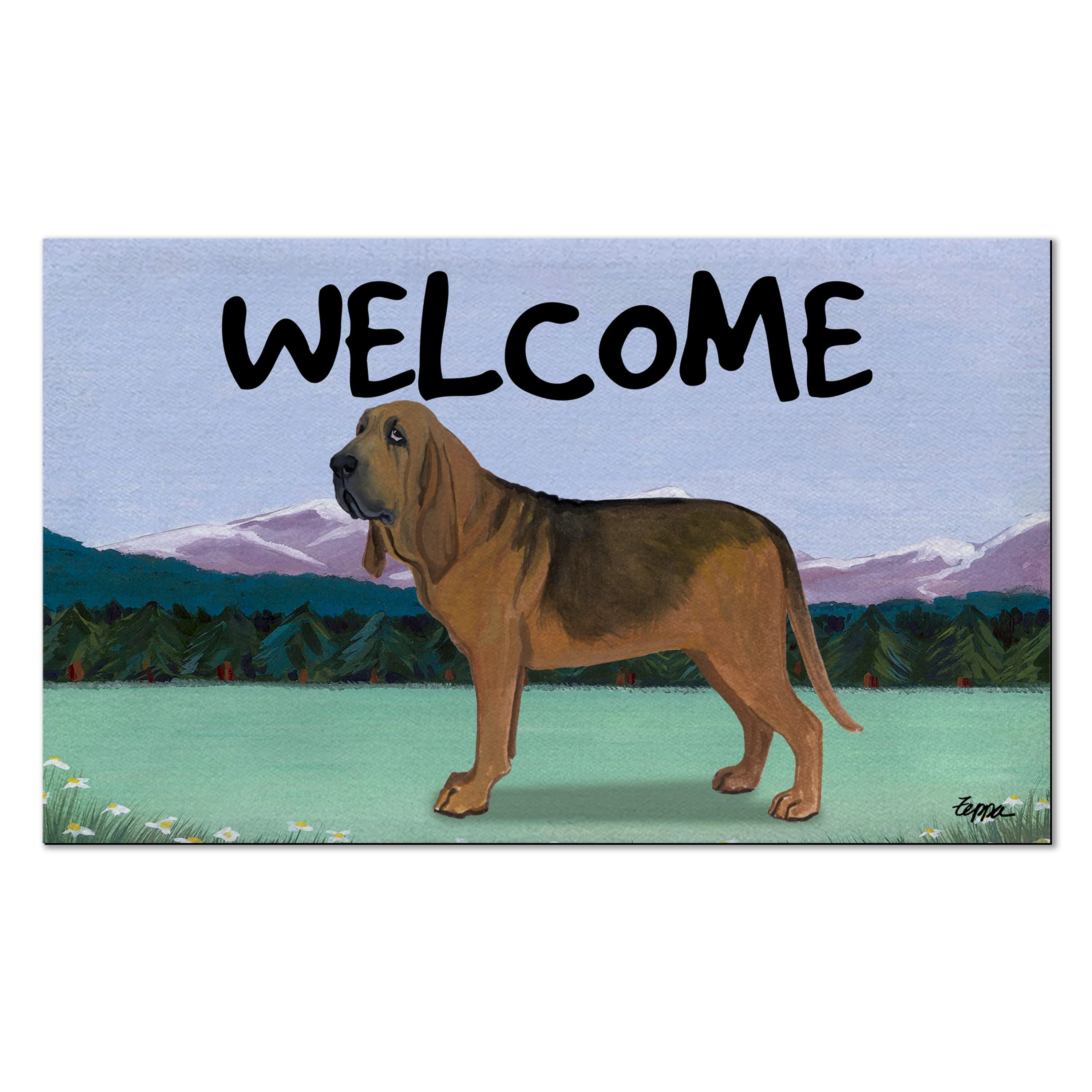 Bloodhound Welcome Mat - Image 3