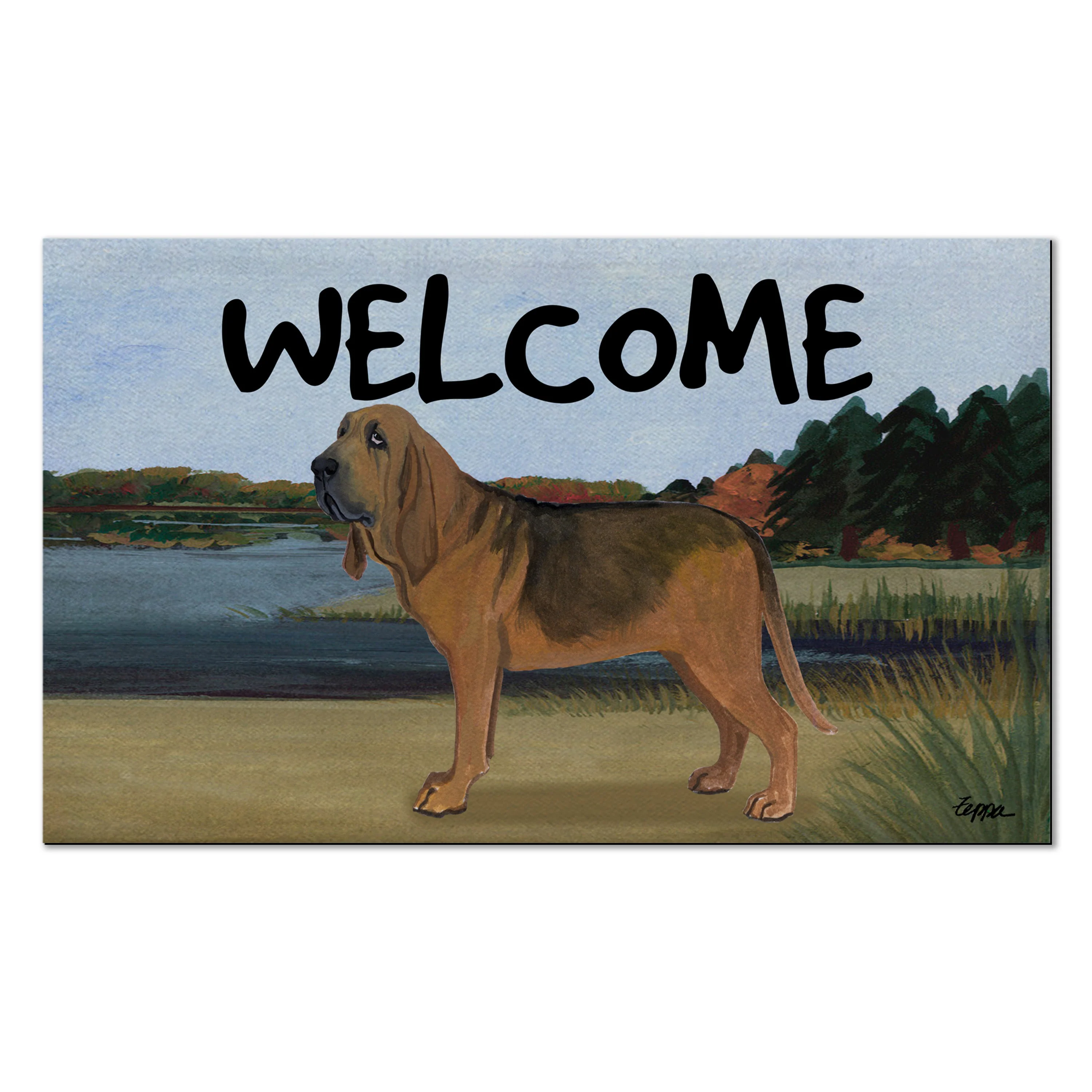 Bloodhound Welcome Mat - Image 4