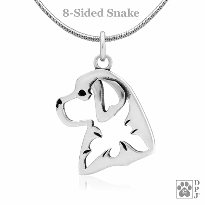 Bernese Mountain Dog, Head, Pendant - Image 3
