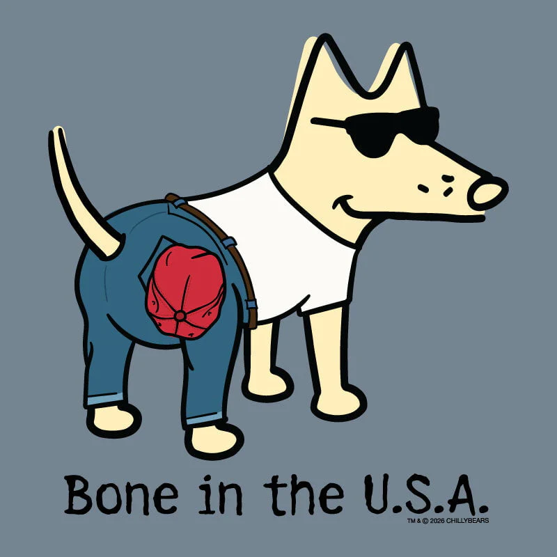 Bone In The USA - Classic Long-Sleeve T-Shirt - Image 2