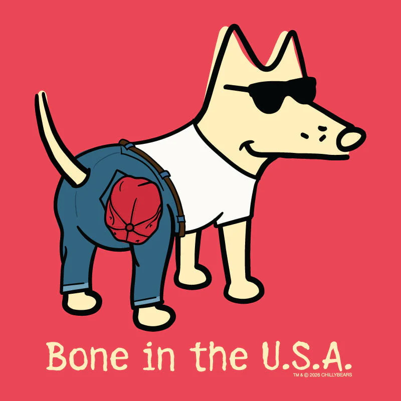 Bone In The USA - Lightweight Tee - Image 2