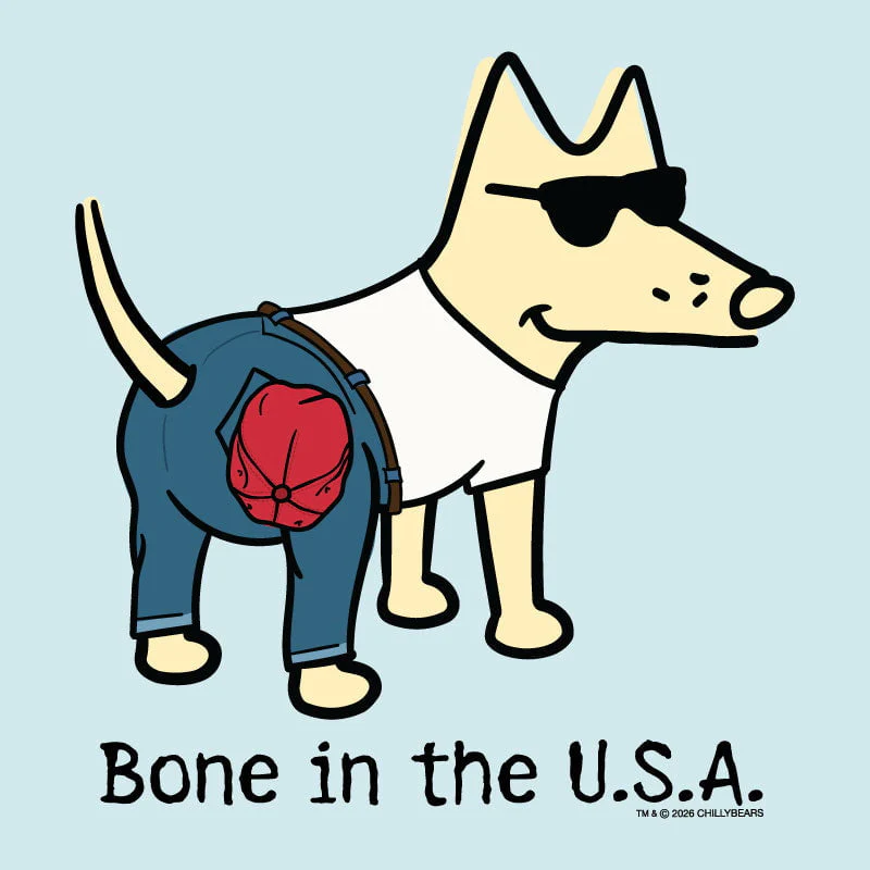 Bone In The USA - Lightweight Tee - Image 4