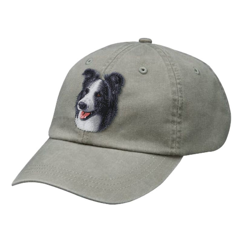 Border Collie Embroidered Baseball Cap - Image 3
