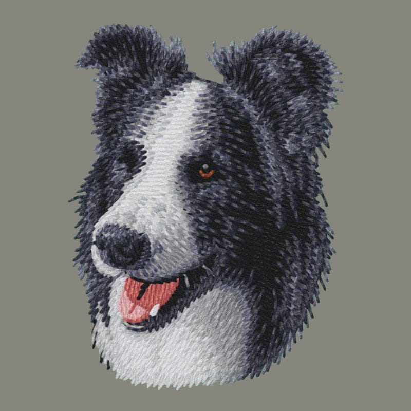 Border Collie Embroidered Baseball Cap - Image 4