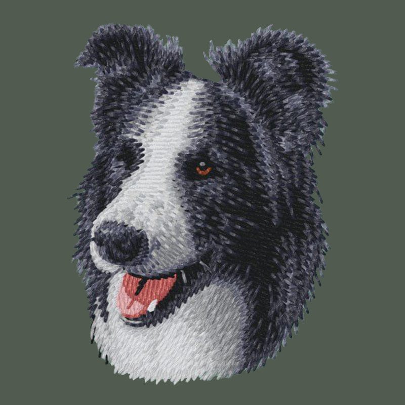 Border Collie Embroidered Baseball Cap - Image 8