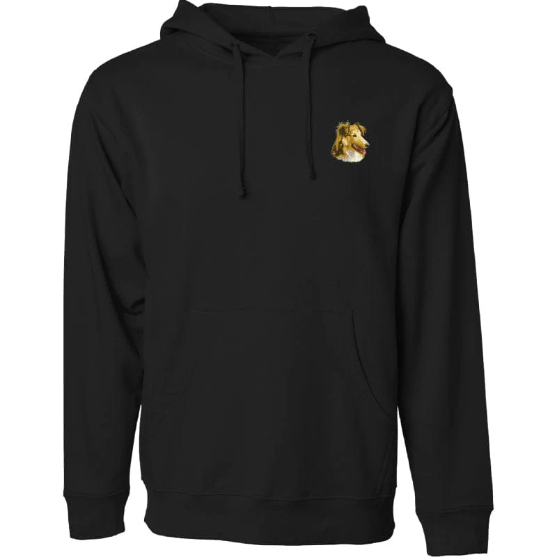 Shetland Sheepdog Embroidered Sweatshirt Hoodie