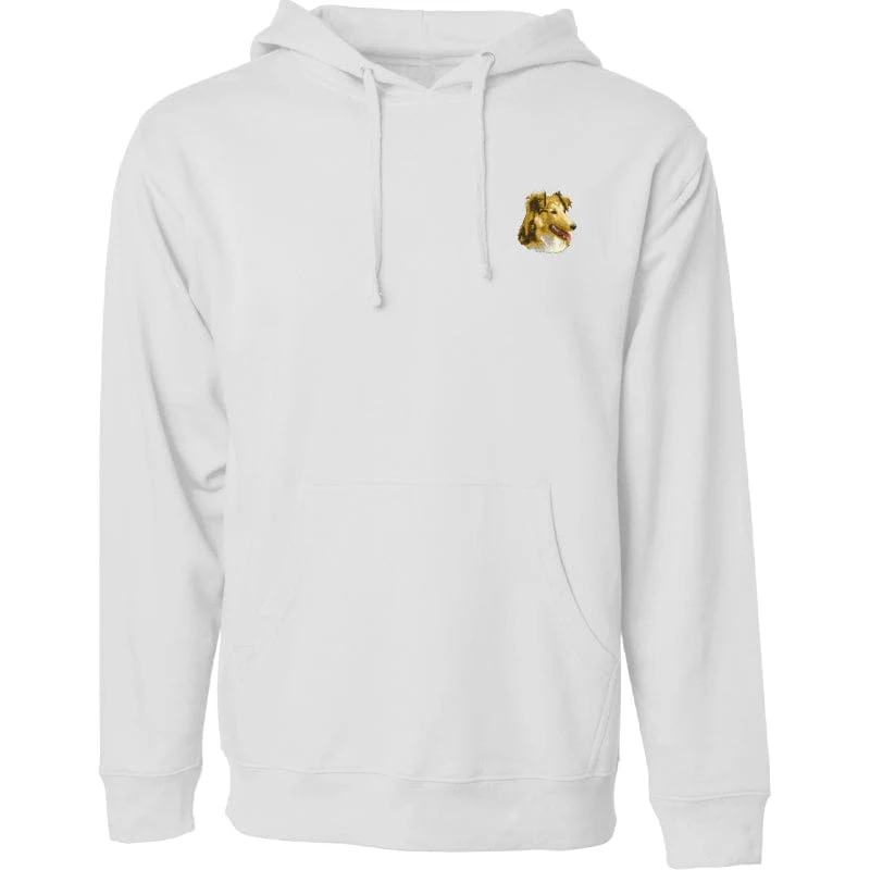 Shetland Sheepdog Embroidered Sweatshirt Hoodie - Image 2