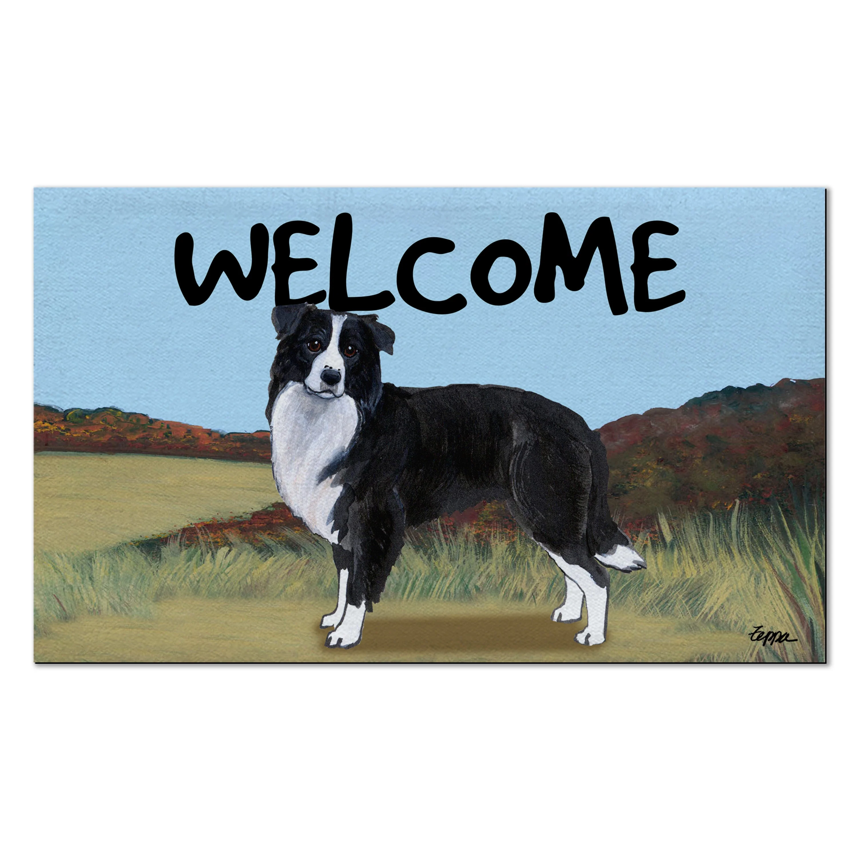 Border Collie Welcome Mat - Image 6
