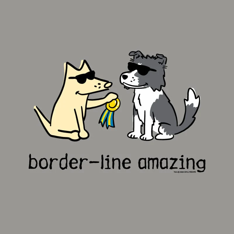 Border-Line Amazing - Classic Long-Sleeve T-Shirt - Image 2