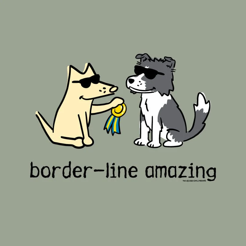 Border-Line Amazing - Classic Tee - Image 2