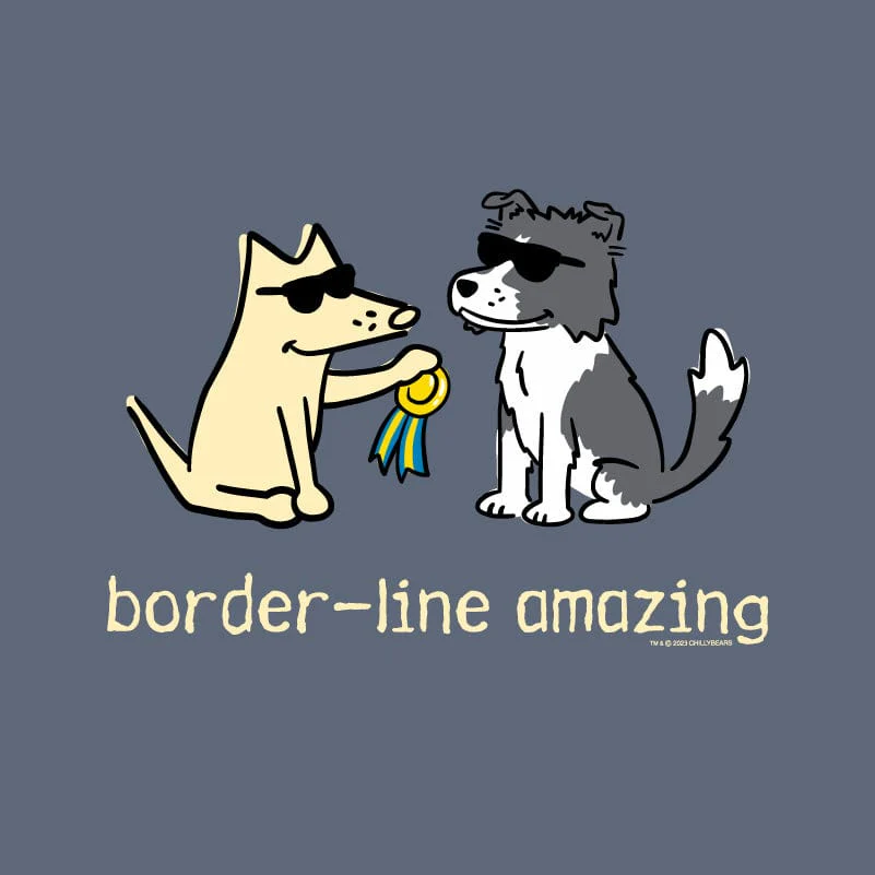 Border-Line Amazing - Classic Tee - Image 4