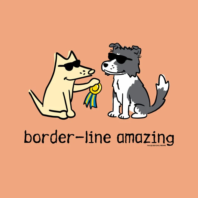 Border-Line Amazing - Lightweight Tee - Image 2